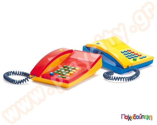 Παιδικό παιχνίδι τηλέφωνο από την Dantoy. Πανέμορφη, σαν αληθινή συσκευή που κουδουνίζει.