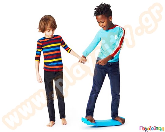 Παιδική Σανίδα Ισορροπίας και συντονισμού για παιδιά άνω των 4 ετών σε γαλάζιο χρώμα.
