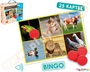 Εκπαιδευτικό Παιχνίδι με 25 ήχους ζώων κάρτες με τις ονομασίες τους και μάρκες μπίνγκο, ιδανικό για παιδιά 3 ετών και άνω.