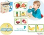 Εκπαιδευτικό Παιχνίδι, με 12 κάρτες φρούτων καθώς και ένα βαζάκι για κάθε φρούτο με το άρωμα του.
