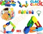 Παιχνίδι Κατασκευών Clack, 52 τεμάχια σε 6 υπέροχα χρώματα, που ενώνονται μεταξύ τους με μεγάλη ευκολία.