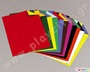 Χαρτόνια κανσόν δίχρωμα σε σετ 100 φύλλων, με 10 διαφορετικά χρώματα, σε διάσταση 21x29,7 εκατοστά.