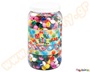 Πλαστικά maxi sticks σε βάζο 650 τεμαχίων από την HAMA, σε 7 διαφορετικά χρώματα.