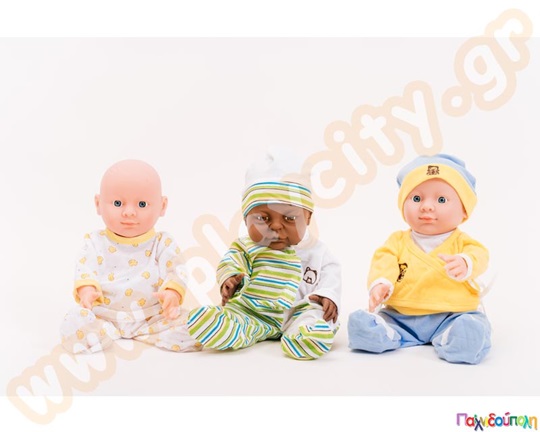 Παιδικά σύνολα φορμάκια κούκλας αγοριού, σε σετ με 3 όμορφα σχέδια, με ποιοτικό ύφασμα και μοναδική υφή.