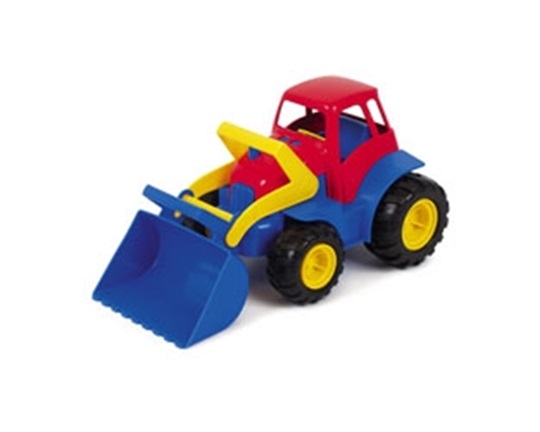 Παιδικό πλαστικό παιχνίδι, φορτωτής - τρακτέρ, μήκους29 εκατοστών, από την Dantoy.