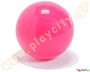 Μπάλα γυμναστικής ροζ 30 εκατοστών, από ανθεκτικό ελαστικό πλαστικό.