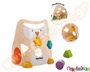 Παιδικό παιχνίδι, ξύλινη κουκουβάγια ταξινόμησης, με διάφορα σχήματα και χρώματα, από την Plan Toys.