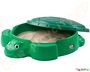 Αμμοδόχος σε σχήμα Χελώνας της Little Tikes, σε πράσινο χρώμα, με καπάκι για προστασία.