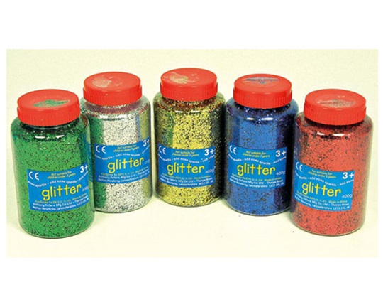 Άριστης ποιότητας χρυσόσκονη glitter σε βάζο 400 γραμμαρίων, διαθέσιμη σε  μωβ, χρυσό, ασημί, κόκκινο, πράσινο και μπλε.