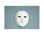 Σετ 12 πλαστικές μάσκες προσώπου σε λευκό χρώμα, έτοιμες για ζωγραφική και διακόσμηση!