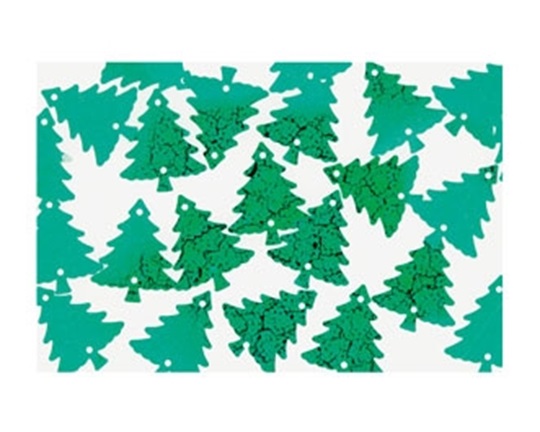 Πράσινες Πούλιες με σχέδιο δέντρο Χριστουγέννων, ιδανικές για διακόσμηση χειροτεχνίας και κατασκευών στο παιδικό σταθμό.