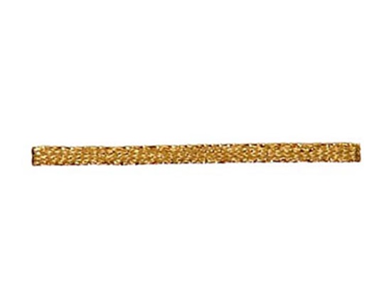 Ελαστική κορδέλα χρυσή, με διάμετρο 3,5 χιλιοστά σε ρολό μήκους 20 μέτρα, ιδανικό για διακόσμηση!