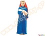 Παιδική εορταστική στολή της Παναγίας, σε μπλε χρώμα, με βελούδινη υφή, σε νούμερα  4, 6 και 8.