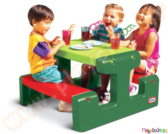 Τραπέζι εξοχής για 4 παιδιά (Evergreen) Little Tikes