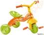 Τρίκυκλο Ποδήλατο Tombolino σε πορτοκαλί χρώμα. Είναι οικονομικό και έχει αντιολισθητικές επιφάνειες για μέγιστη ασφάλεια.