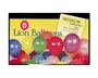 Μπαλόνια σε συσκευασία 20 τεμαχίων, με διαφορετικά χρώματα και διάμετρο μπαλονιού 31 εκατοστά.