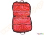 Τσάντα σε κόκκινο χρώμα κατάλληλη για την αποθήκευση παιδικών μουσικών οργάνων σε νηπιαγωγεία και παιδικούς σταθμούς.