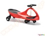 Παιδικό όχημα plasmacar, ένα αγωνιστικό αυτοκίνητο χωρίς πεντάλ, κινείτε μόνο με την κίνηση σώματος, σε κόκκινο χρώμα.