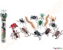 Παιδικό παιχνίδι, 16 πλαστικά έντομα με ρεαλιστικές λεπτομέρειες, σε συσκευασία σωλήνα.