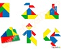 Εκπαιδευτικό Παιχνίδι Κατασκευές με γεωμετρικά σχήματα - Γιγάντιο Τανγκραμ