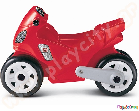 Παιδικό όχημα, Μοτοσυκλέτα της  Step2 σε κόκκινο χρώμα. Δίκυκλο παιδικό ποδήλατο για τους λάτρεις των μηχανών.