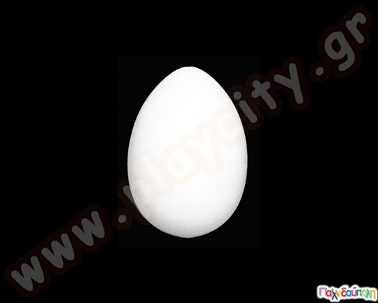 Σετ 30 αυγά από φελιζόλ λευκού χρώματος, έτοιμα να χρωματιστούν και να διακοσμηθούν!