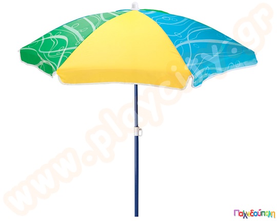 Πολύχρωμη ομπρέλα της Step2, με ρυθμιζόμενο ύψος και συμβατή με όλα τα προϊόντα που έχουν υποδοχή για ομπρέλα!