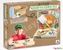Παιδικό παιχνίδι κατασκευών, όπου προωθεί τα παιδιά να ενώσουν άχρηστα υλικά και να κάνουν μια πιτσαρία.