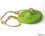 Πλαστική Κούνια σε σχήμα δίσκου, σε πράσινο χρώμα και Μήκος σχοινιού 155 εκ., κατάλληλη για ατελείωτες σβούρες!