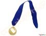 Μετάλλιο επιχρυσωμένο για αγώνες, βραβεύσεις και συλλόγους. Διάμετρος 5 εκατοστών, με μπλε κορδόνι μήκους 40 εκατοστών.