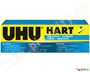 Ειδική κόλλα για επιδιορθώσεις και μοντελισμό που στεγνώνει γρήγορα UHU Hart 35 ml, με λεπτή μύτη.