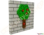 Ξύλινο εκπαιδευτικό παιχνίδι τοίχου, λαβύρινθοι μέσα σε δέντρο, ιδανικό για δημόσιες παιδικές χαρές.