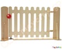 Πόρτα για φράχτη ξύλινο με κλείδωμα