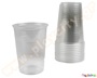 Ποτήρια πλαστικά διαφανή 250 ml σε συσκευασία 100 τεμαχίων, μιας χρήσεως.
