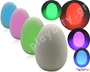 Φωτιστικά σε σχήμα αυγού που αλλάζουν  σταδιακά χρωματισμό, λειτουργούν με μπαταρίες, σετ 4 τεμαχίων.
