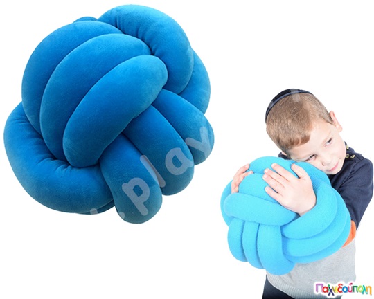 Μπάλα αγκαλιάς και χαλάρωσης που διαθέτει κενά έτσι ώστε να τοποθετούν τα παιδιά ή ο ενήλικας τα χέρια του στο εσωτερικό της.