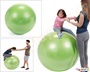 Μπάλα γυμναστικής plus, με διάμετρο 95 εκατοστά, σε πράσινο χρώμα, ιδανική για σχολείο.