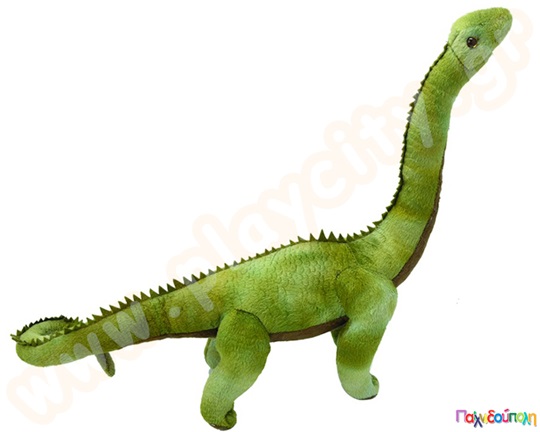 Παιδικό παιχνίδι, λούτρινος, μαλακός δεινόσαυρος, βραχιόσαυρος, ύψους 20 εκατοστών και άριστης ποιότητας