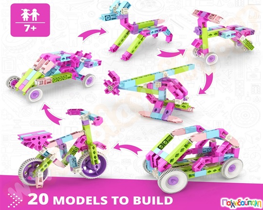 Παιχνίδι Κατασκευών Maker Girl (20 μοντέλα)