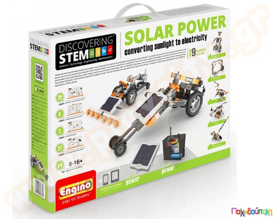 Παιχνίδι Κατασκευών Discovery STEM Ηλιακή Ενέργεια (16 μοντέλα)