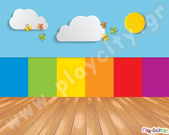 Προστατευτικό τοίχου από αφρώδες υλικό που απορροφάει τους κραδασμούς προσφέροντας ασφάλεια στα παιδιά, διαθέσιμο σε 6 χρώματα.