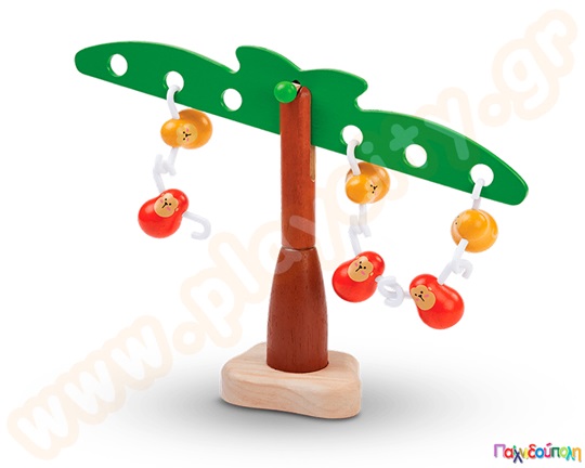 Παιχνίδι ισορροπίας ζυγαριά με ζωάκια Plan Toys
