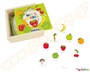 Επιτραπέζιο εκπαιδευτικό παιχνίδι για παιδιά προσχολικής ηλικίας όπου τα παιδιά πρέπει να βρουν τα σωστά φρούτα και λαχανικά.