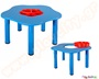 Τραπέζι δραστηριοτήτων μαργαρίτα σε κόκκινο, μπλε, κίτρινο ή πράσινο χρώμα.