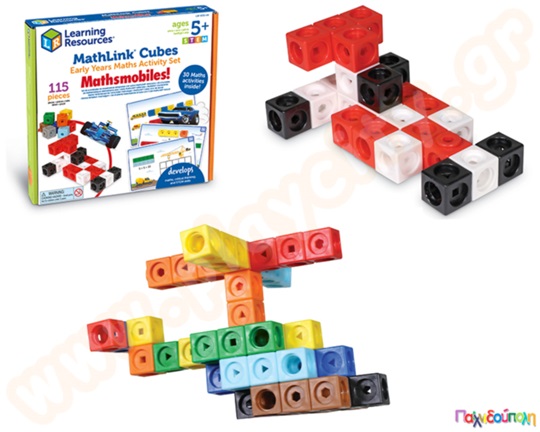 Εκπαιδευτικό Παιχνίδι STEM Mathlink Cubes Early Maths Activity Set - Mathmobiles