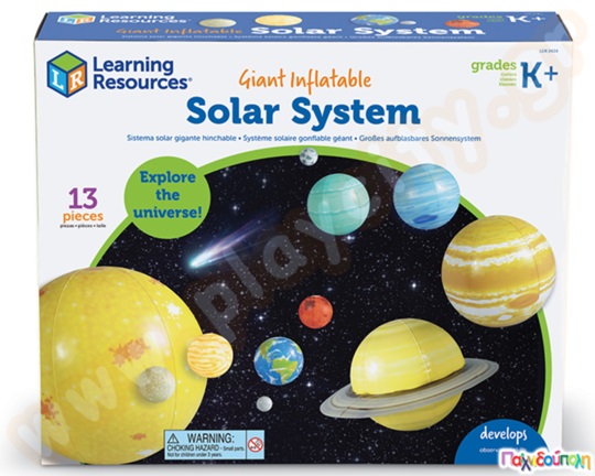 Εκπαιδευτικό παιχνίδι STEM Φουσκωτό Ηλιακό Σύστημα Σετ 11 πλανήτες