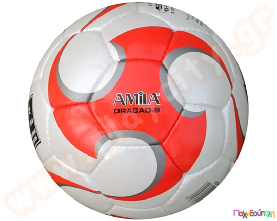 Μπάλα ποδοσφαίρου Amila No4 με 9 ραφές με ειδικό νήμα αδιαβροχοποιημένο