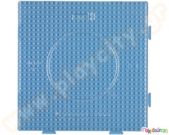 Τετράγωνη διαφάνη βάση για δημιουργίες με χάντρες διαμέτρου 5 χιλ