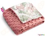 Κουβέρτα παιδική ροζ 75x100 εκ.