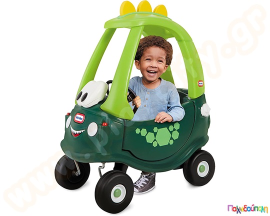 Πλαστικό αυτοκίνητο Cozy Κουπέ Go Green Dino Little Tikes